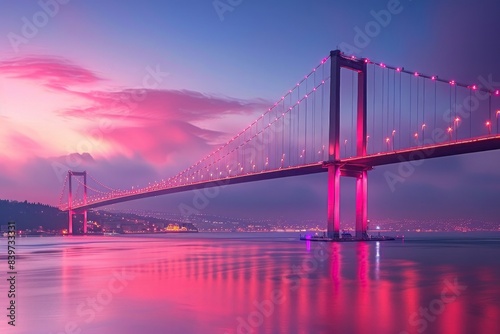 Istanbul Bosphorus Bridge, Turkey  © master old