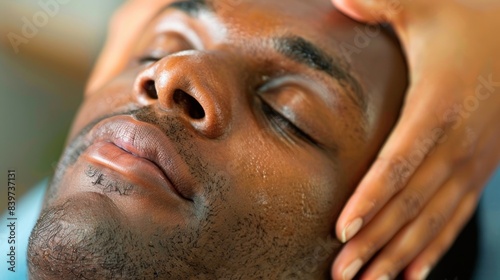 A person receiving a massage during a seminar on the benefits of relaxation for brain health