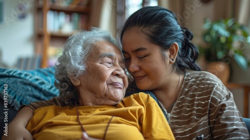 A volunteer spending quality time with a caregivers loved one giving them a muchneeded break