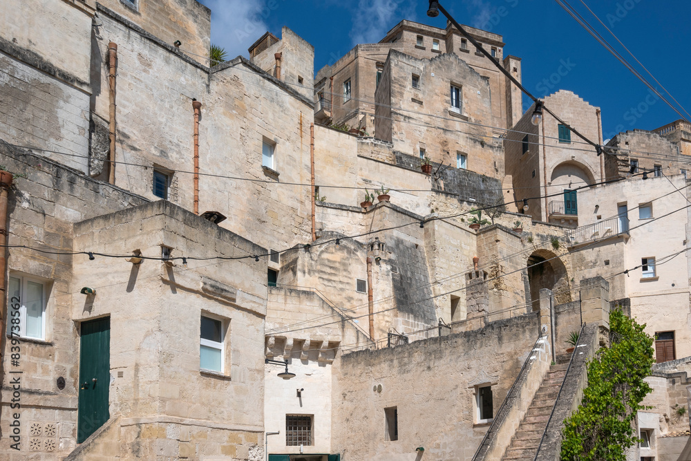 The Old town of Matera, Basilicata Region, Italy