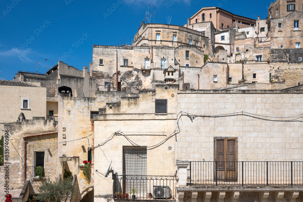 The Old town of Matera, Basilicata Region, Italy The Old town of Matera, Basilicata Region, Italy