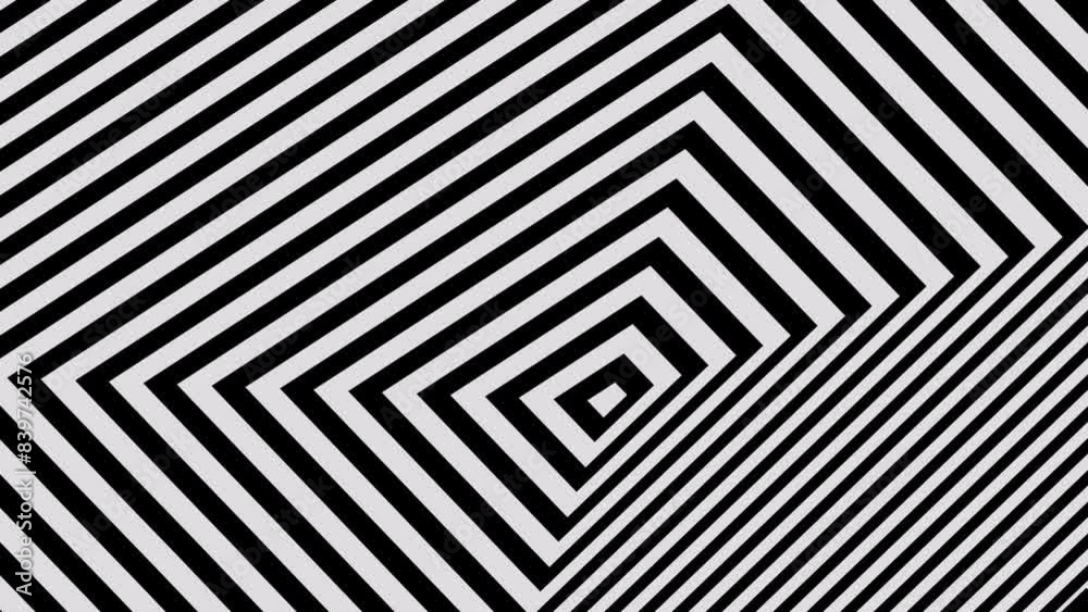 Geometric shapes from stripes.
Abstract background with black and white stripes.Wallpaper for design. Geometric shapes from stripes.
Abstract background with black and white stripes.Wallpaper for design.