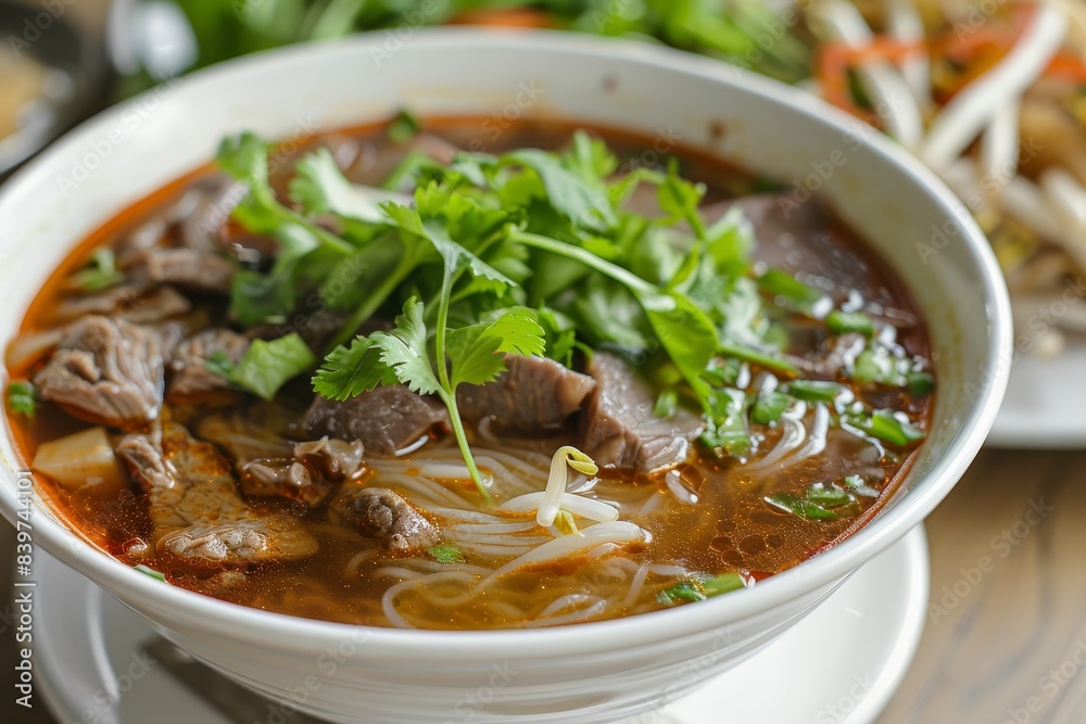 Vietnamese beef noodle soup Bun Bo Hue Vietnamese beef noodle soup Bun Bo Hue