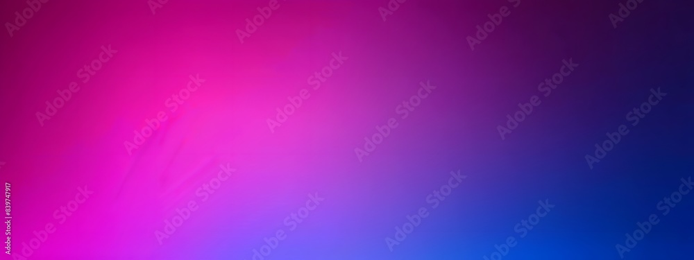 Fototapeta premium Wavy abstract background in purple and blue gradient with fluid lines, modern and dynamic visual, perfect for tech presentations