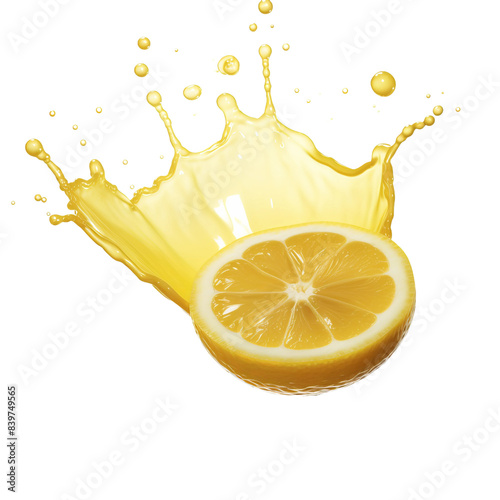 lemon juice splash