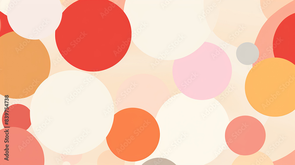 Abstract Circle Pattern in Bold Warm Colors with Copy Space
Abstract Circle Pattern in Bold Warm Colors with Copy Space