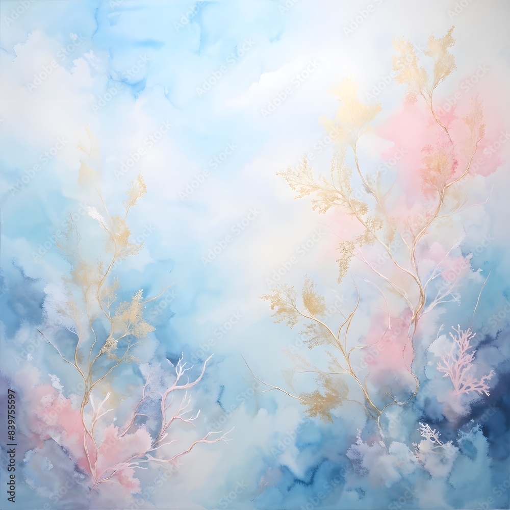 abstract coral reefs painting background abstract coral reefs painting background