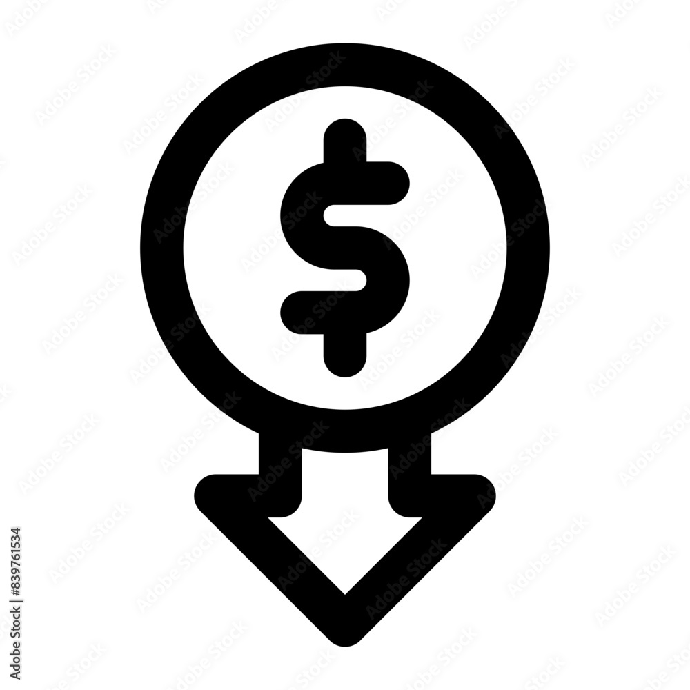 low price icon for illustration low price icon for illustration