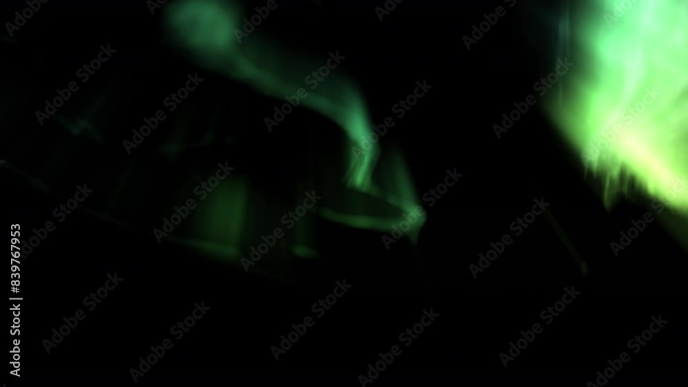 Aurora Borealis Green Loop