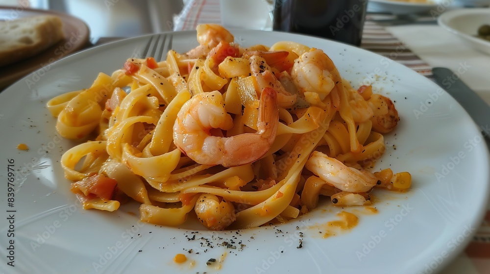 Smoked Salmon Macaroni in a Creamy Italian Sauce Smoked Salmon Macaroni in a Creamy Italian Sauce