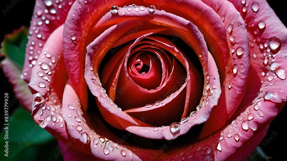 close up rose flower with dew background close up rose flower with dew background