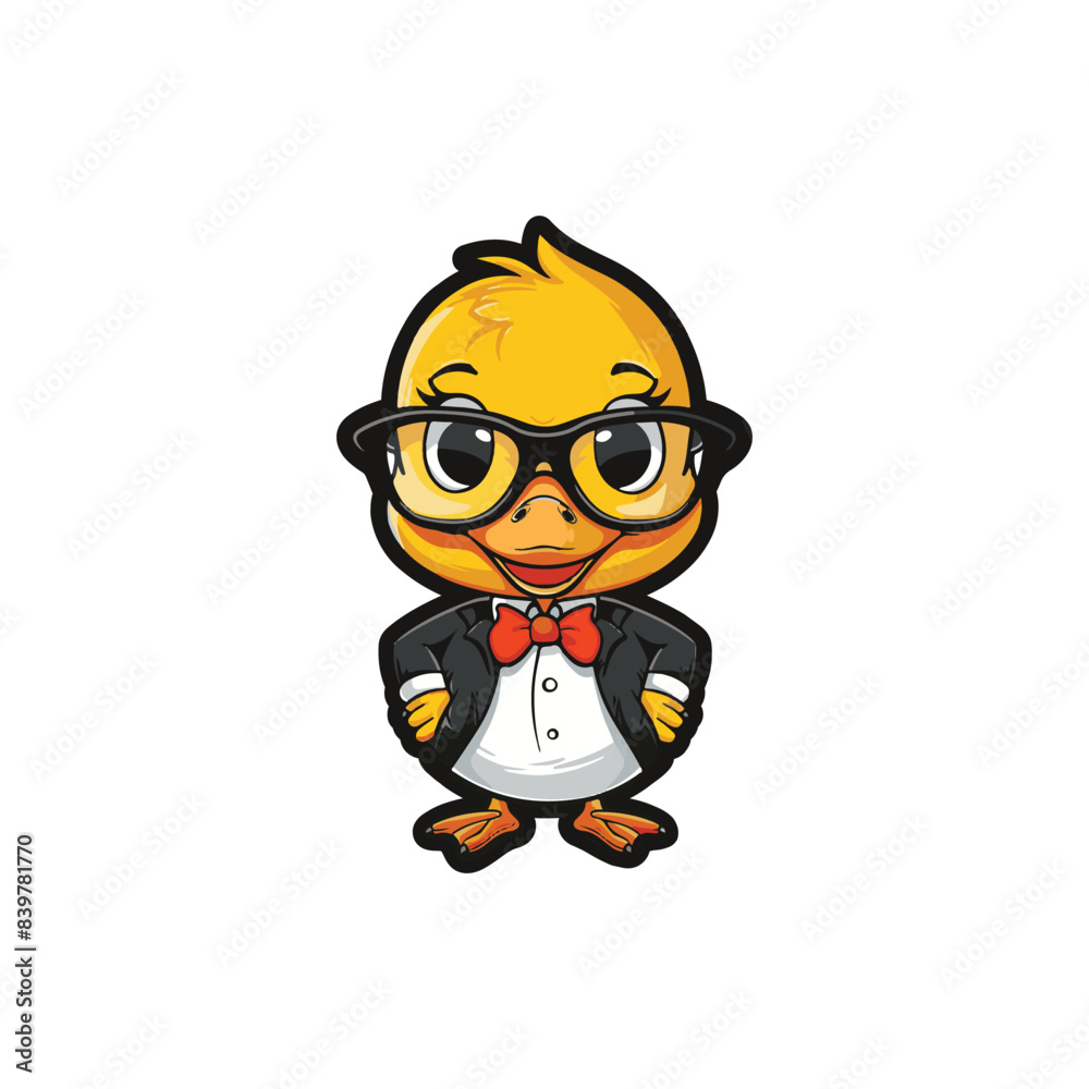 CUTE SMART DUCK BUSINESS DESIGN CUTE SMART DUCK BUSINESS DESIGN