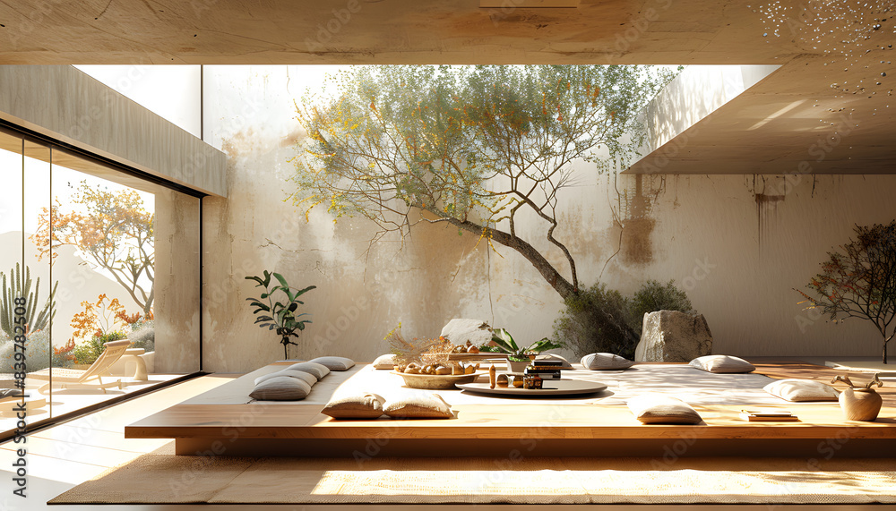 Fototapeta premium interior of a dining room