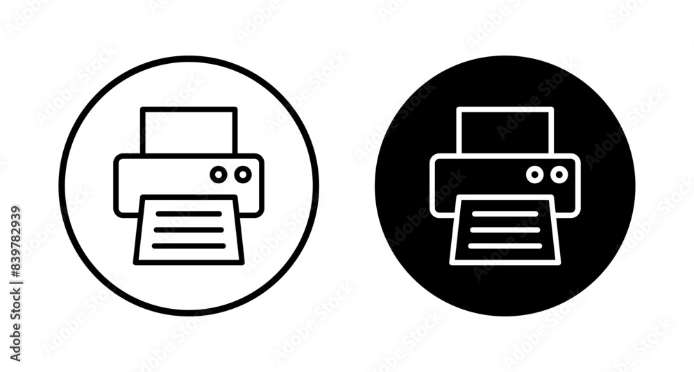 Printer icon vector isolated on white background. print icon. Fax vector icon. Printer icon vector isolated on white background. print icon. Fax vector icon.