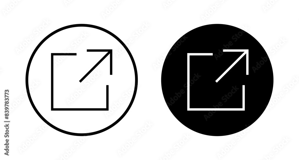 Link icon vector isolated on white background. Link vector icon. External link symbol vector icon. Hyperlink symbol Link icon vector isolated on white background. Link vector icon. External link symbol vector icon. Hyperlink symbol