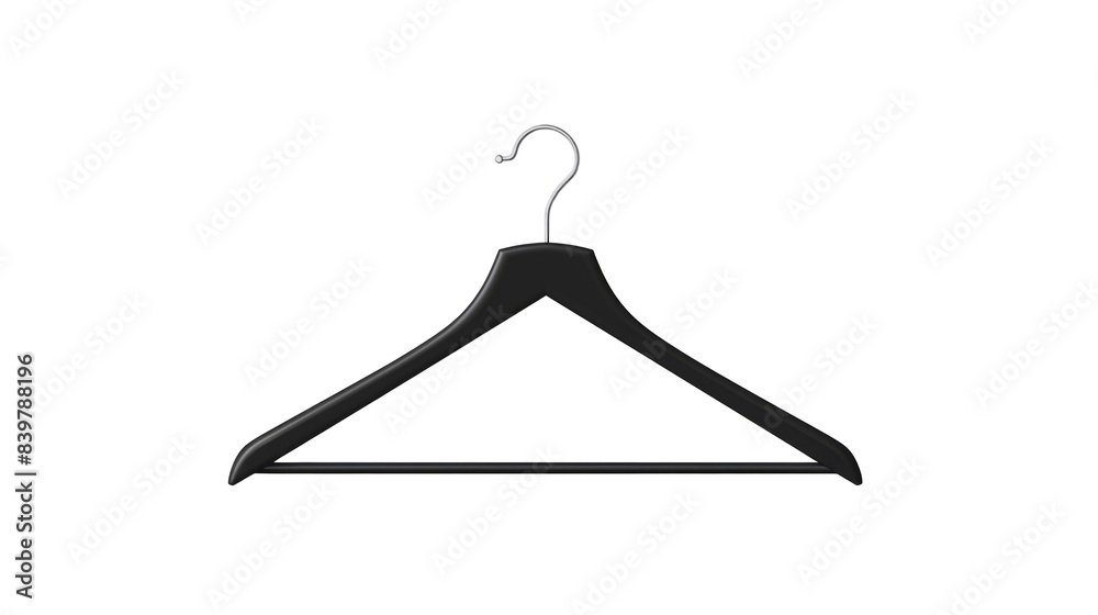 black clothes hanger on transparent background (PNG) suitable for various design projects. that can combine hangers with various scenes smoothly without background disturbance black clothes hanger on transparent background (PNG) suitable for various design projects. that can combine hangers with various scenes smoothly without background disturbance