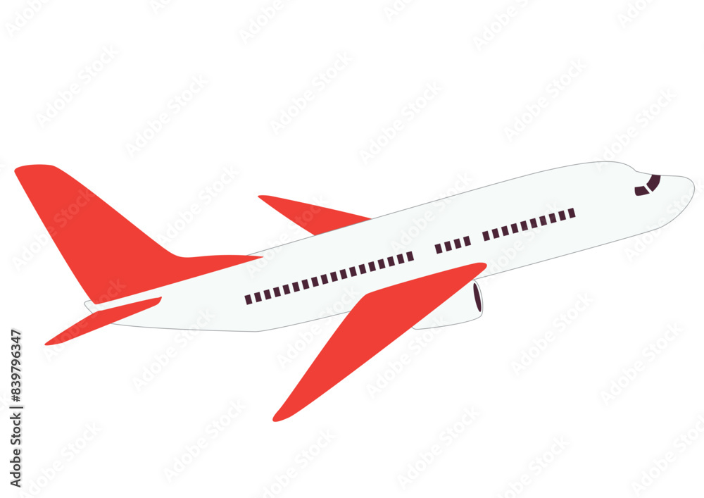 飛行機のベクターイラスト 飛行機のベクターイラスト