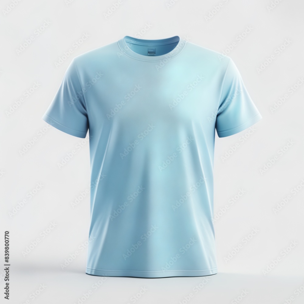 3d render of a blue t shirt 3d render of a blue t shirt