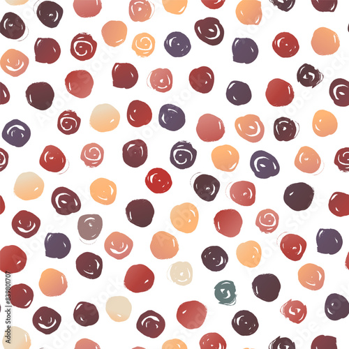 Retro vintage 80s or 90s fashion style abstract seamless pattern background. ...