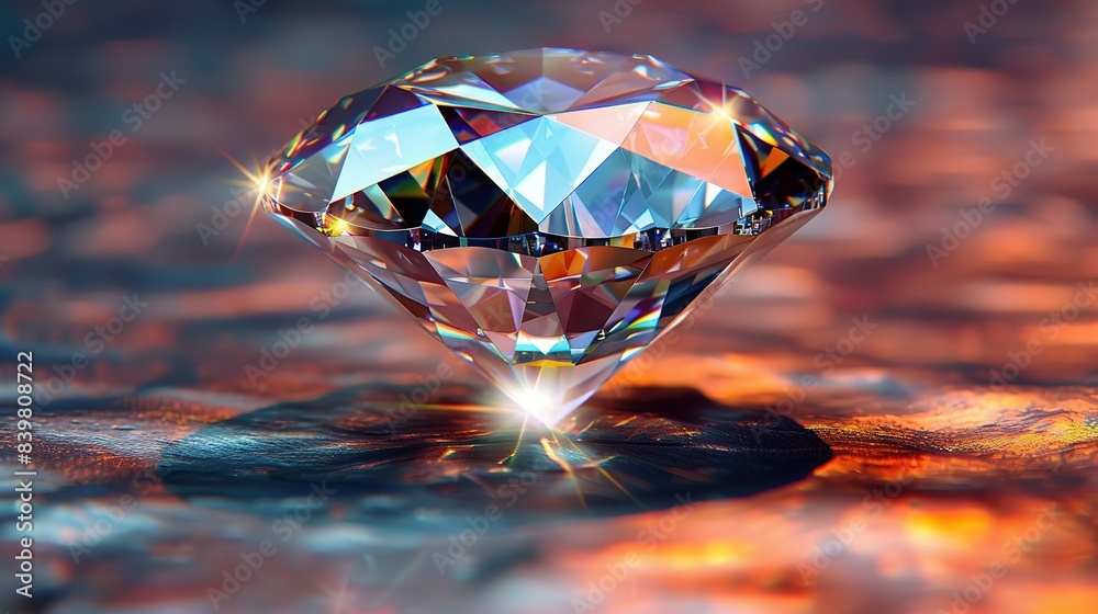 Diamond Radiance: Capturing the Sparkle in Illustration Diamond Radiance: Capturing the Sparkle in Illustration