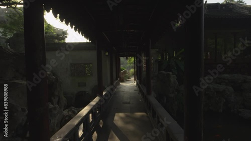 上海の古い寺の風景