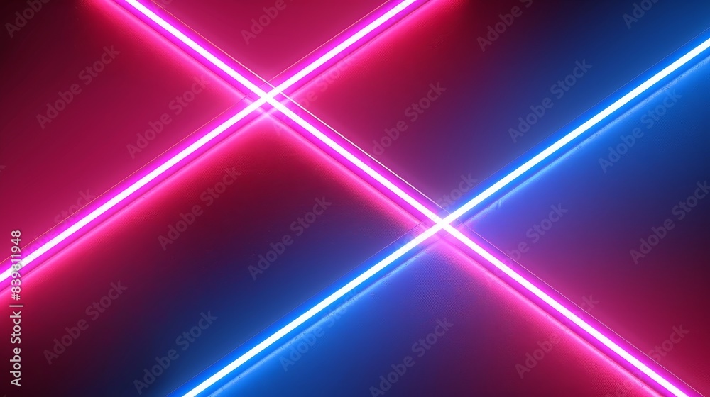 Obraz premium Neon Lights Abstract Background
