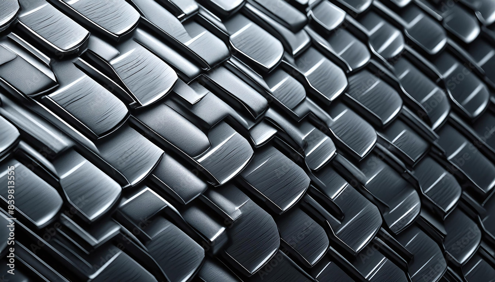 Detailed Metallic Scale Armor Texture Detailed Metallic Scale Armor Texture