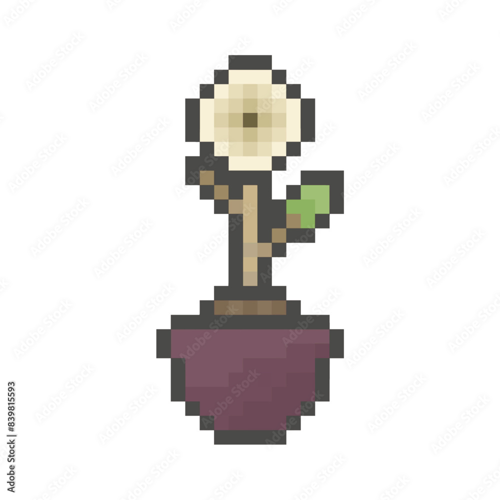 Obraz premium plant pixel for dynamic digital projects and designs.