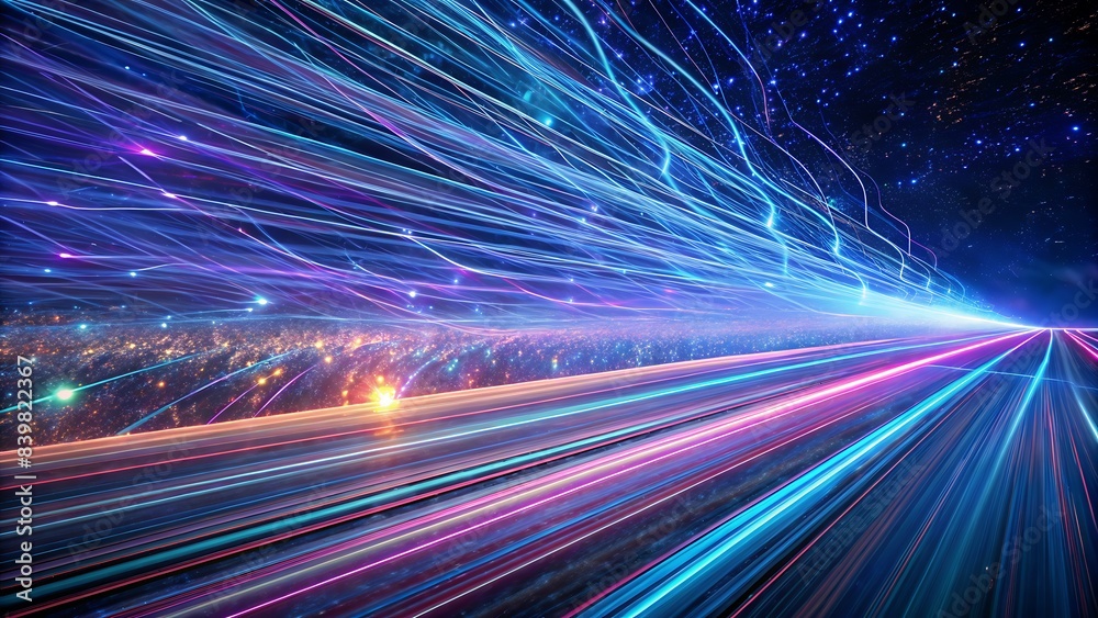 High Speed Data Transfer, Internet Technology Concept