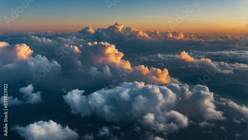 Image of clouds in the sky 9