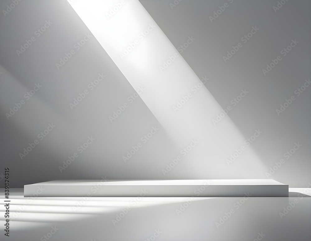 Gray background for product presentation with beautiful lights and shadows Gray background for product presentation with beautiful lights and shadows