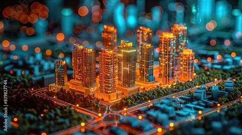 A digital twin model of AI development in urban planning. photo