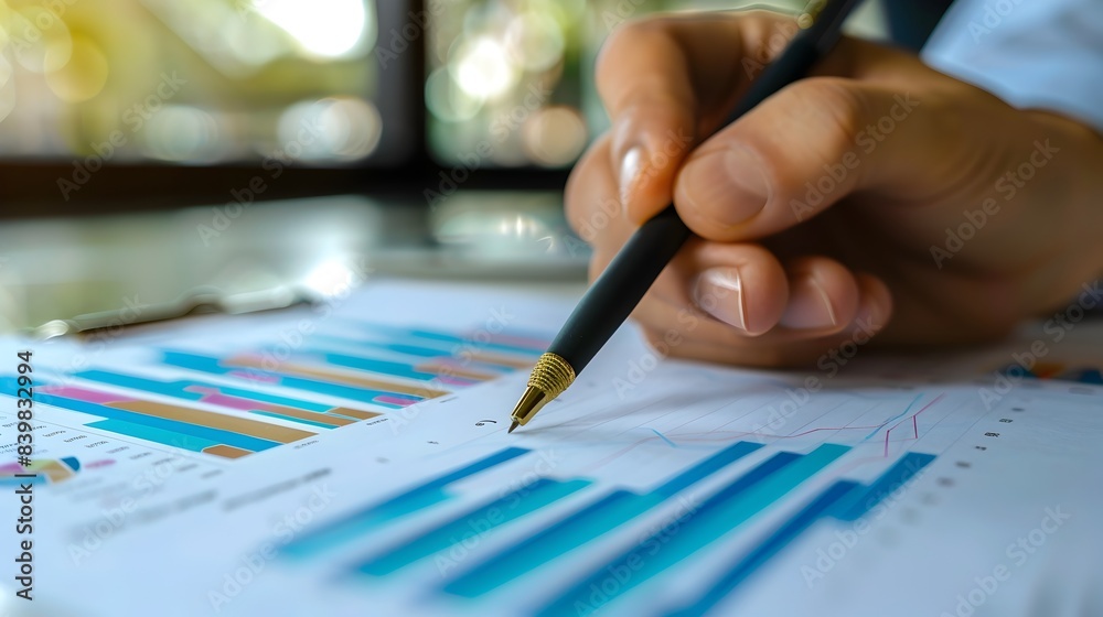 Real Estate Investor Reviewing Property Values and Potential Investment Returns Real Estate Investor Reviewing Property Values and Potential Investment Returns