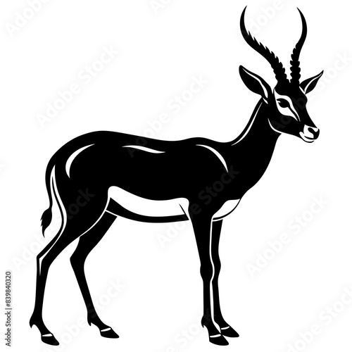 deer silhouette vector