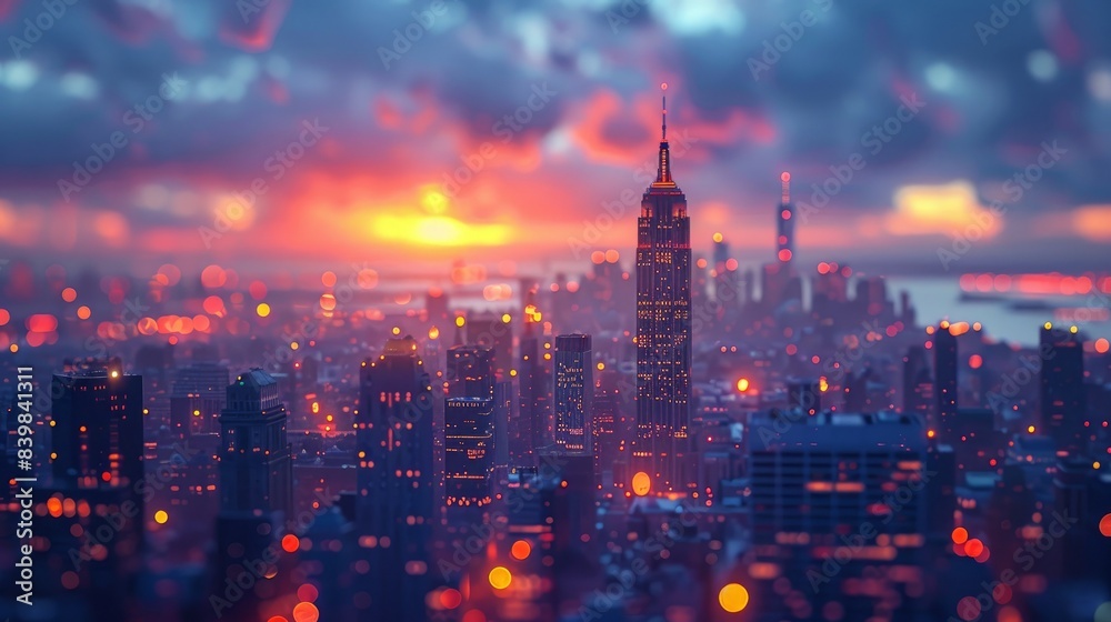 Fototapeta premium New York City Skyline 