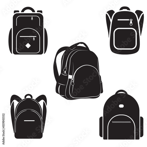 set of bags vector 