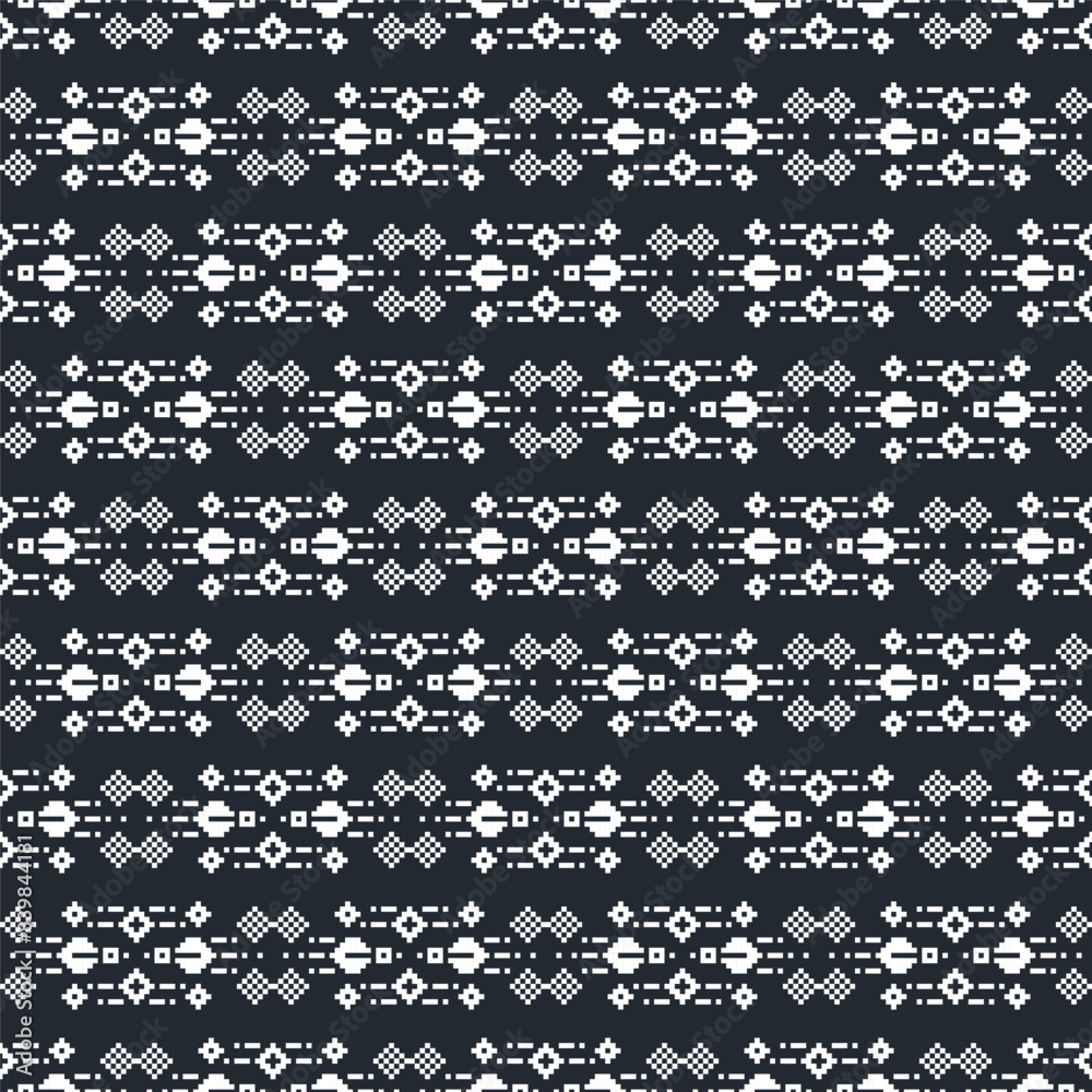 Abstract seamless background pattern pixelated Pixel Seamless Pattern