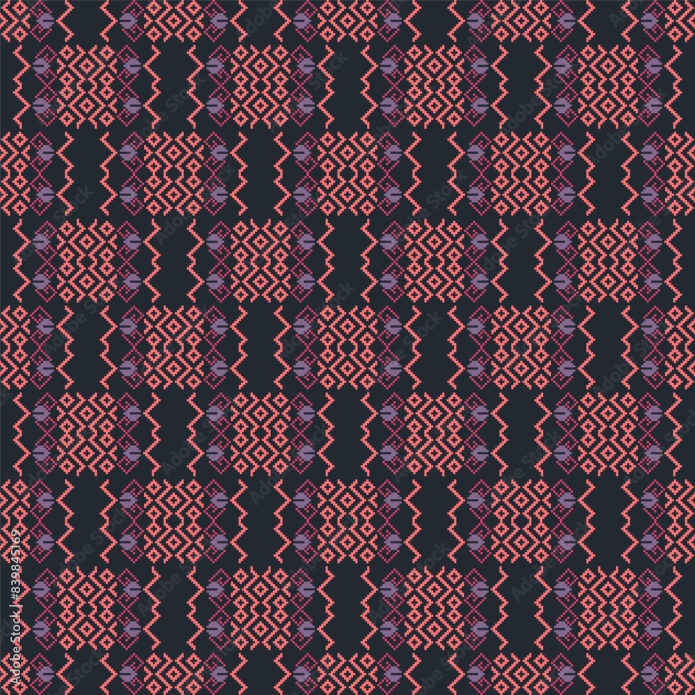 Abstract seamless background pattern pixelated Pixel Seamless Pattern Abstract seamless background pattern pixelated Pixel Seamless Pattern