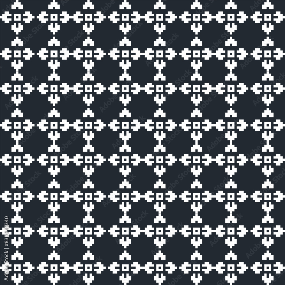 Abstract seamless background pattern pixelated Pixel Seamless Pattern