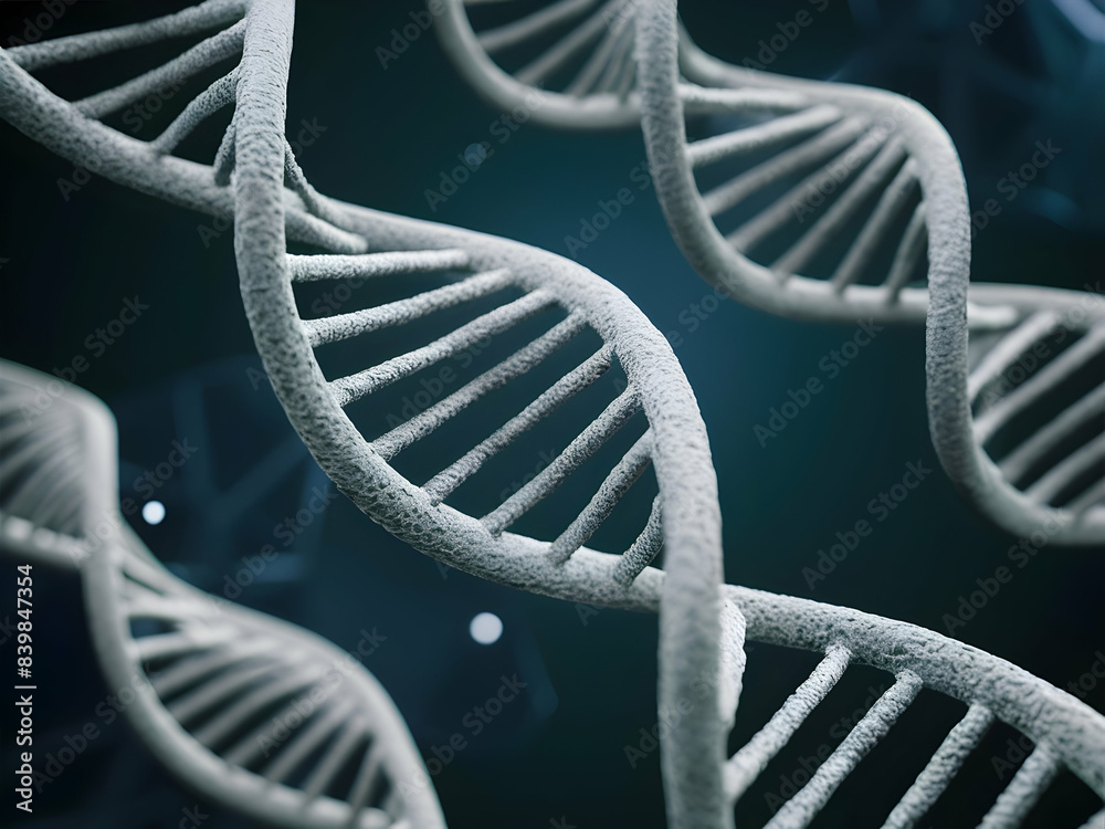 3d rendered illustration of dna 3d rendered illustration of dna