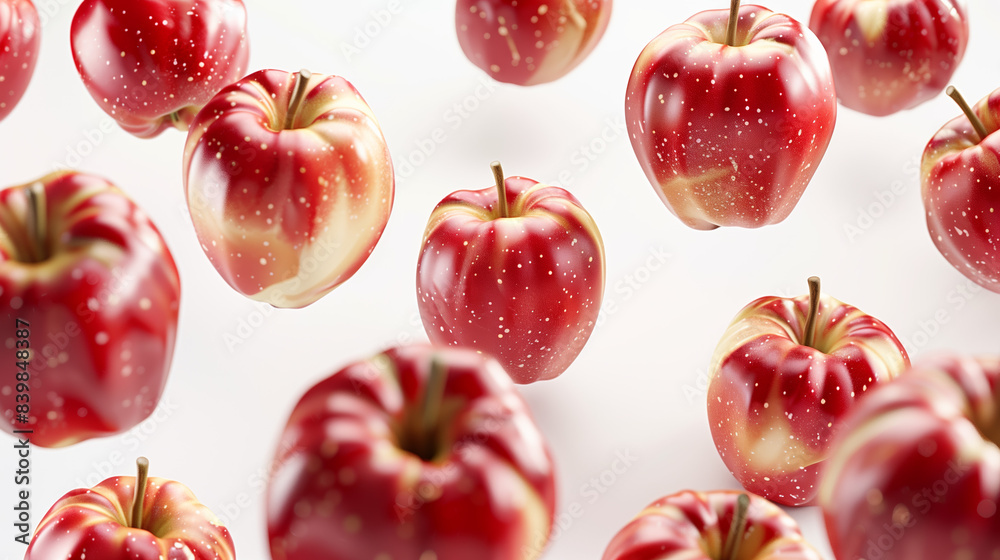 Fresh Apple Isolated on White