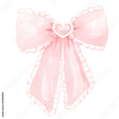 Pink bow