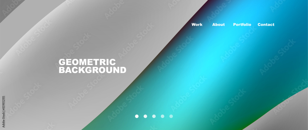 Bright multicolored geometric abstract shapes. Minimal trendy simplicity concept. Modern overlapping forms Bright multicolored geometric abstract shapes. Minimal trendy simplicity concept. Modern overlapping forms