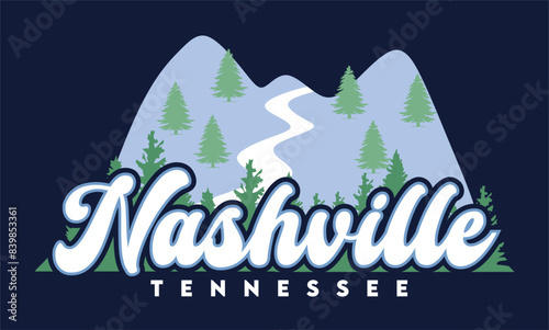 Nashville Tennessee with beautiful views