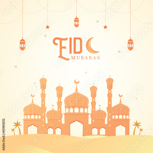 Eid Mubarak Social Media post Design 
