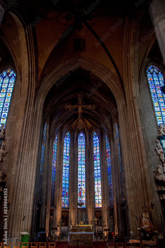 interior of saint cathedral interior of saint cathedral
