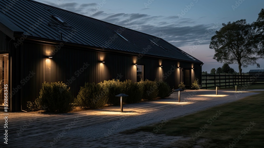 modern barn lights