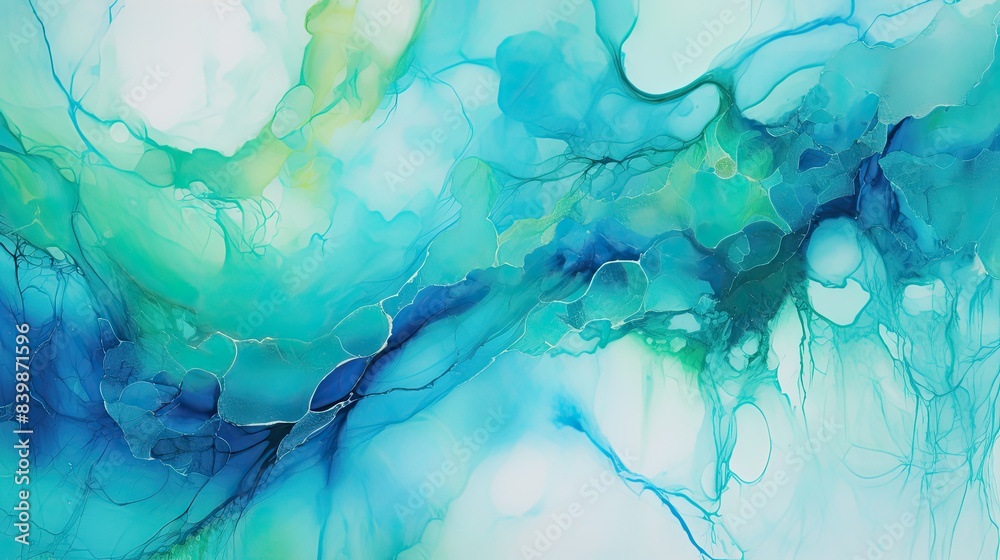 texture blue green alcohol ink background texture blue green alcohol ink background
