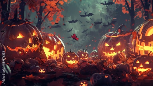 Halloween wallpaper © pixelwallpaper