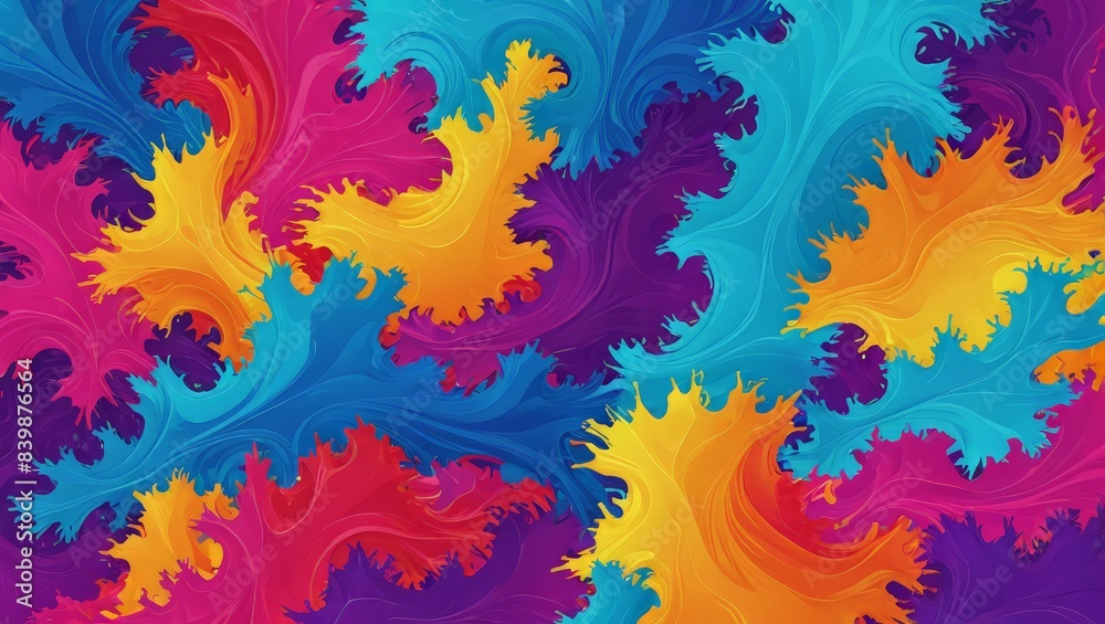 Abstract Colorful Swirls Abstract Colorful Swirls